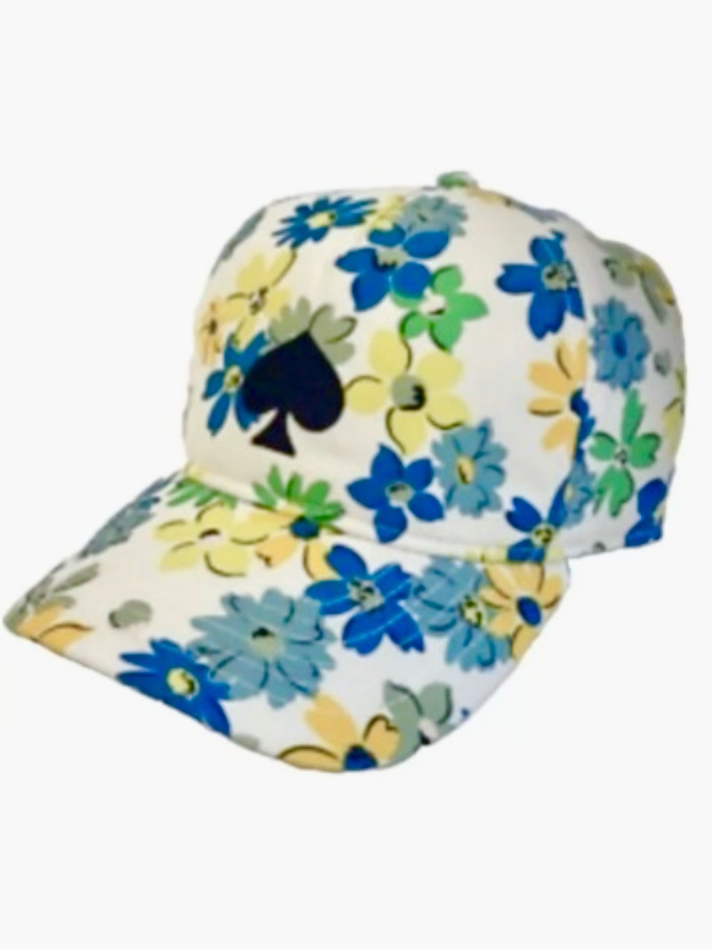 Kate Spade Floral Cream Baseball Cap NWT